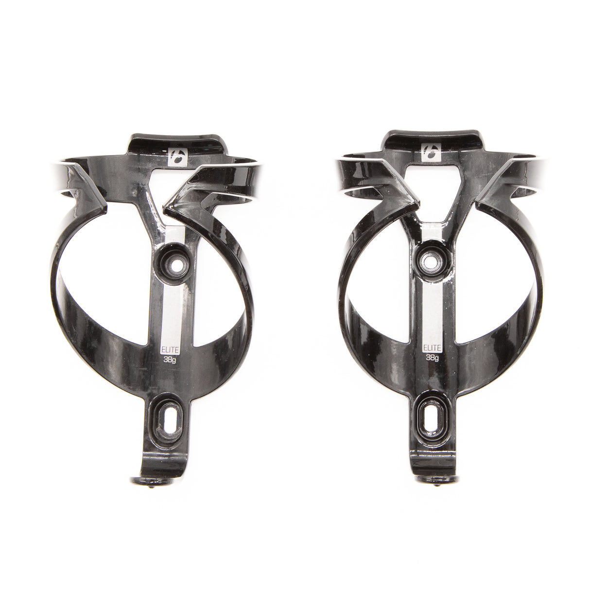 Bontrager Elite Water Bottle Cages Gloss Black Pair 69g