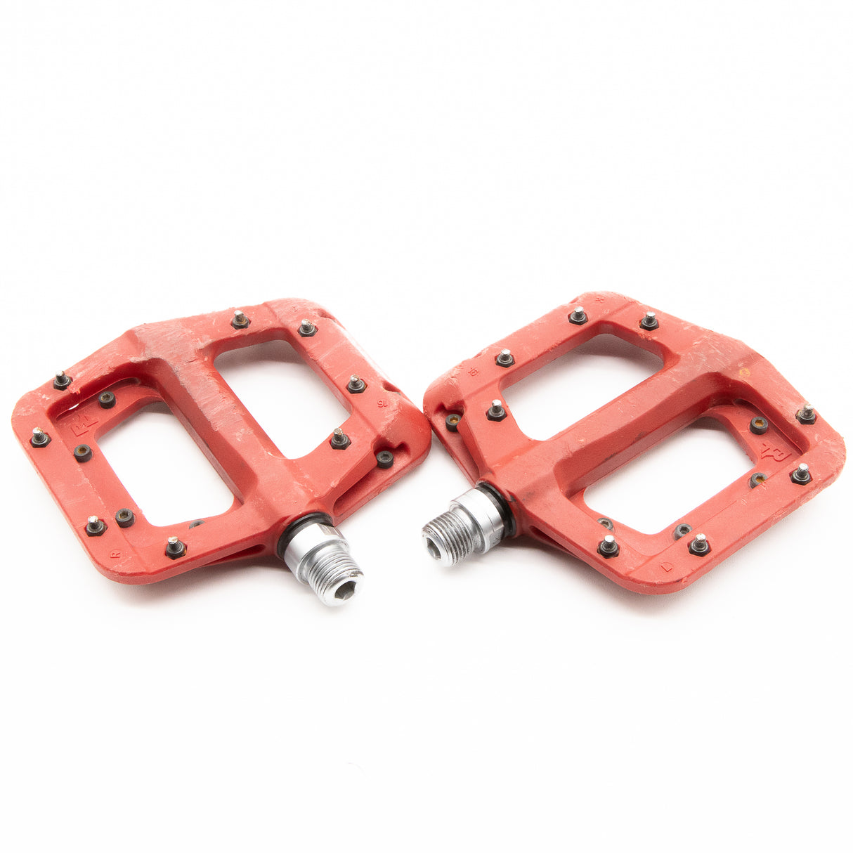 Race Face Chester Flat Red MTB Pedals 358g