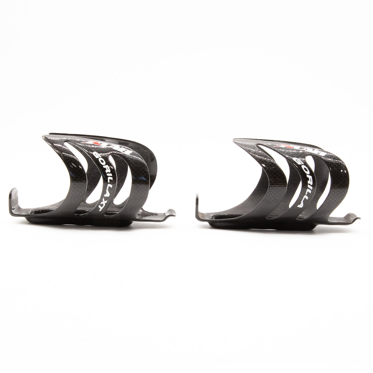 XLAB Gorilla XT Carbon Cages Black Gloss Pair 91g