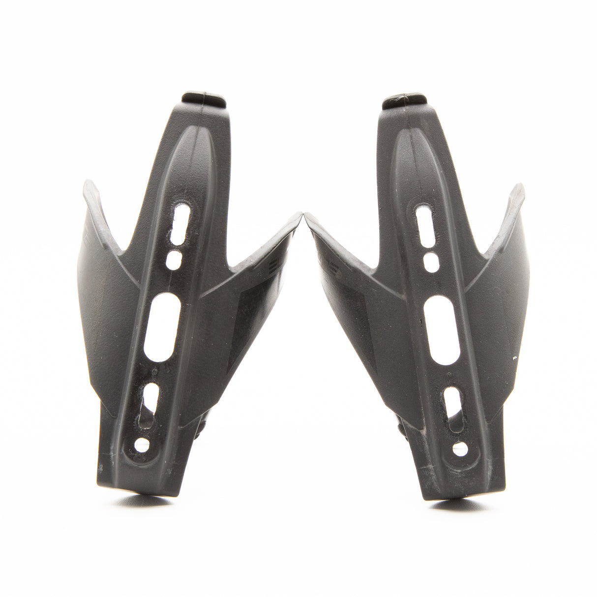 Elite Custom Race Skin Bottle Cages Black Pair 83g