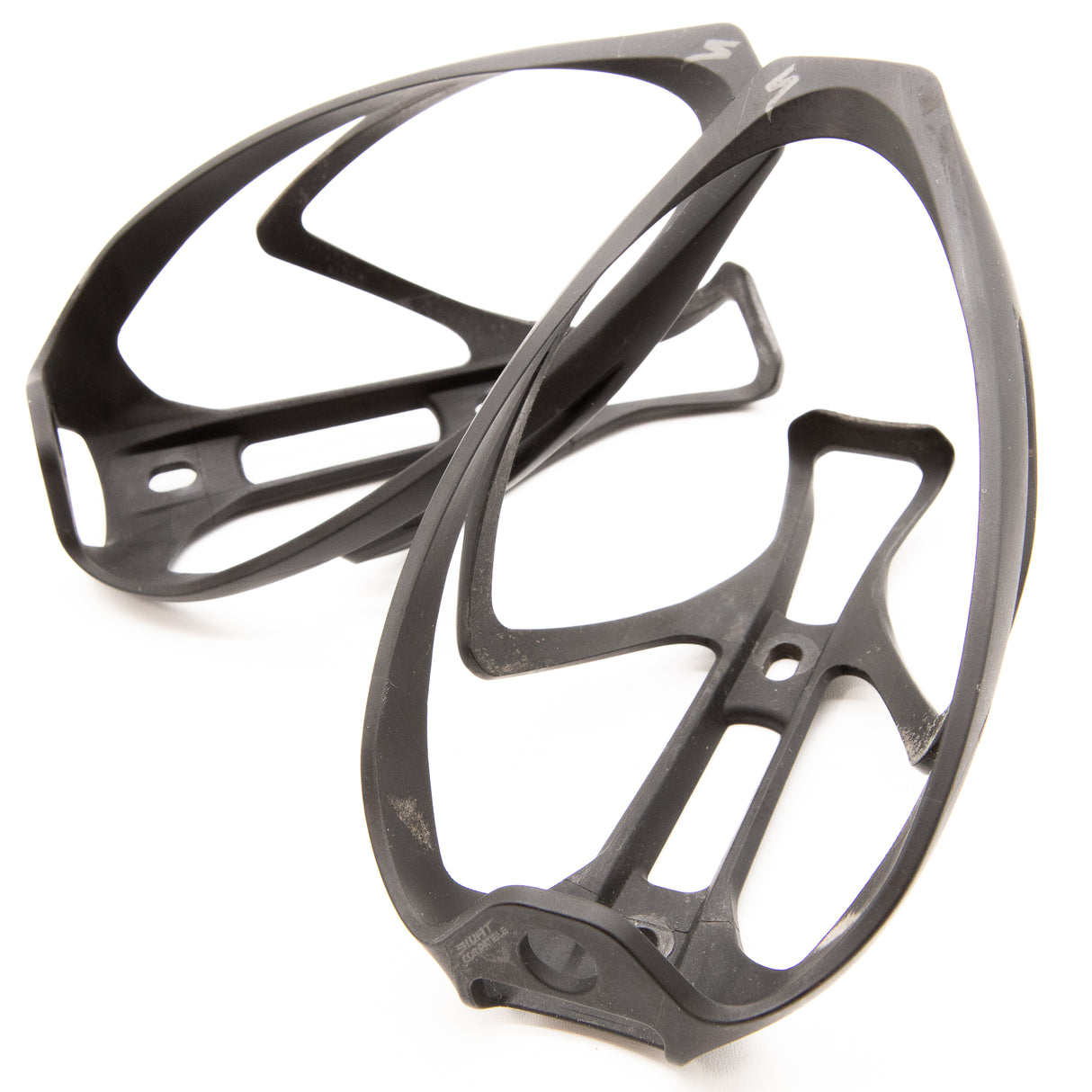 Specialized Rib II Black Matte Black Bottle Cage Pair 66g