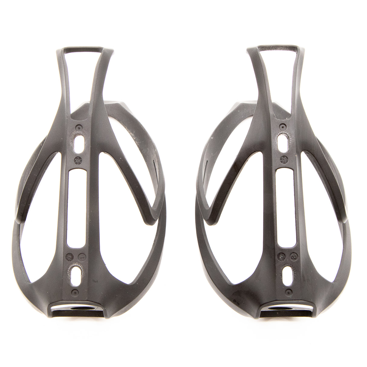 Specialized Rib II Black Matte Black Bottle Cage Pair 66g