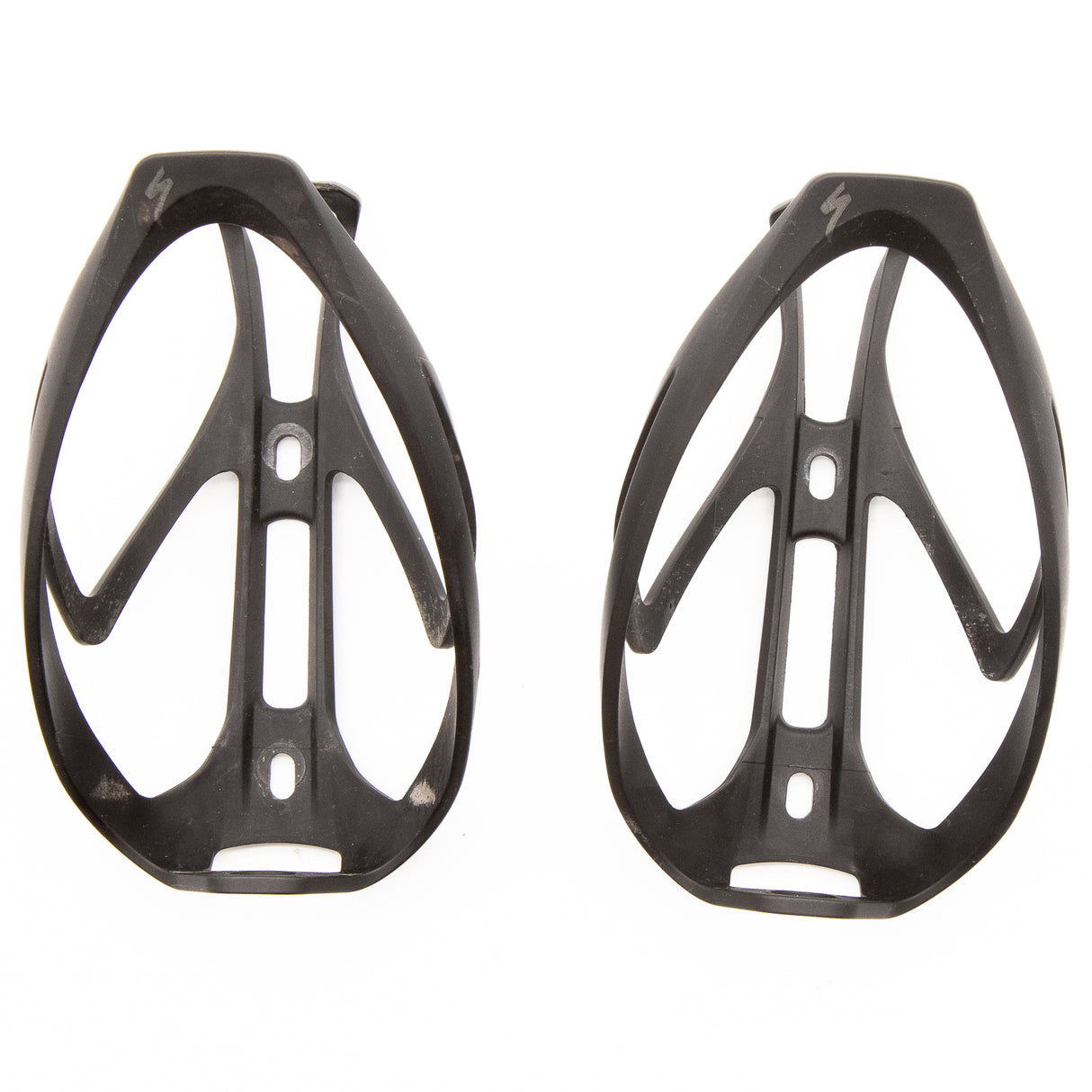 Specialized Rib II Black Matte Black Bottle Cage Pair 66g