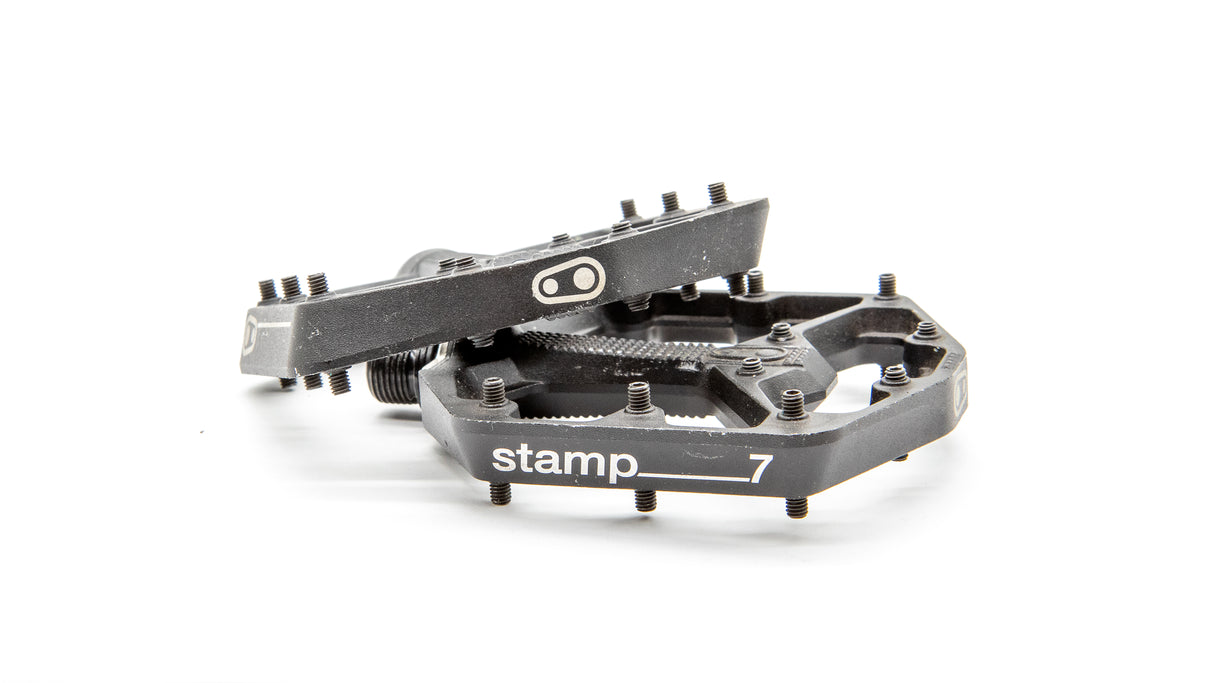 Crank Brothers Stamp 7 Small Black MTB Pedals 345g