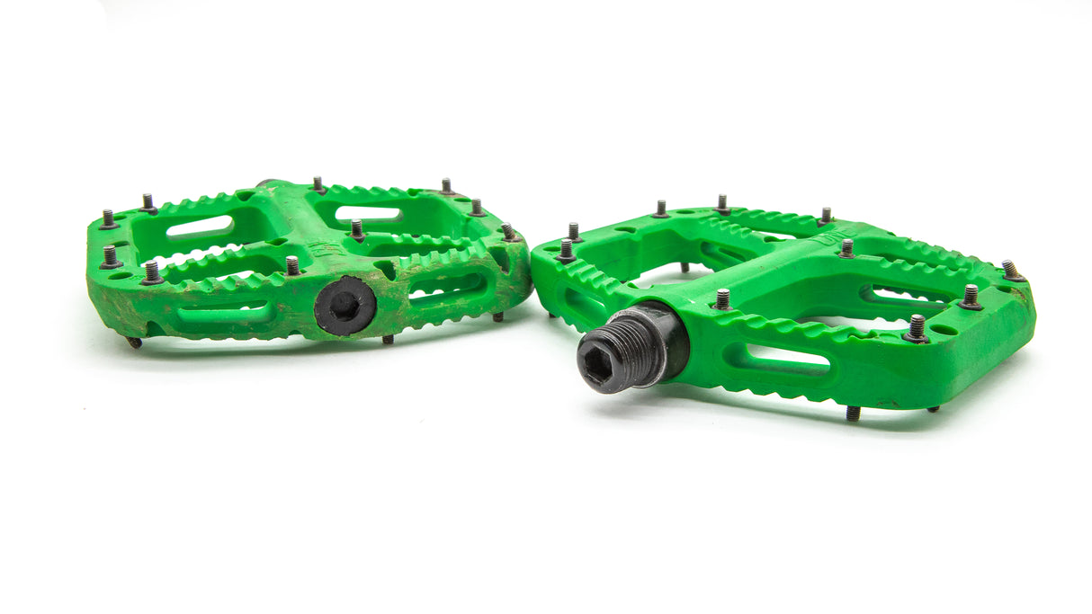 OneUp Components Composite Green MTB Pedals 355g