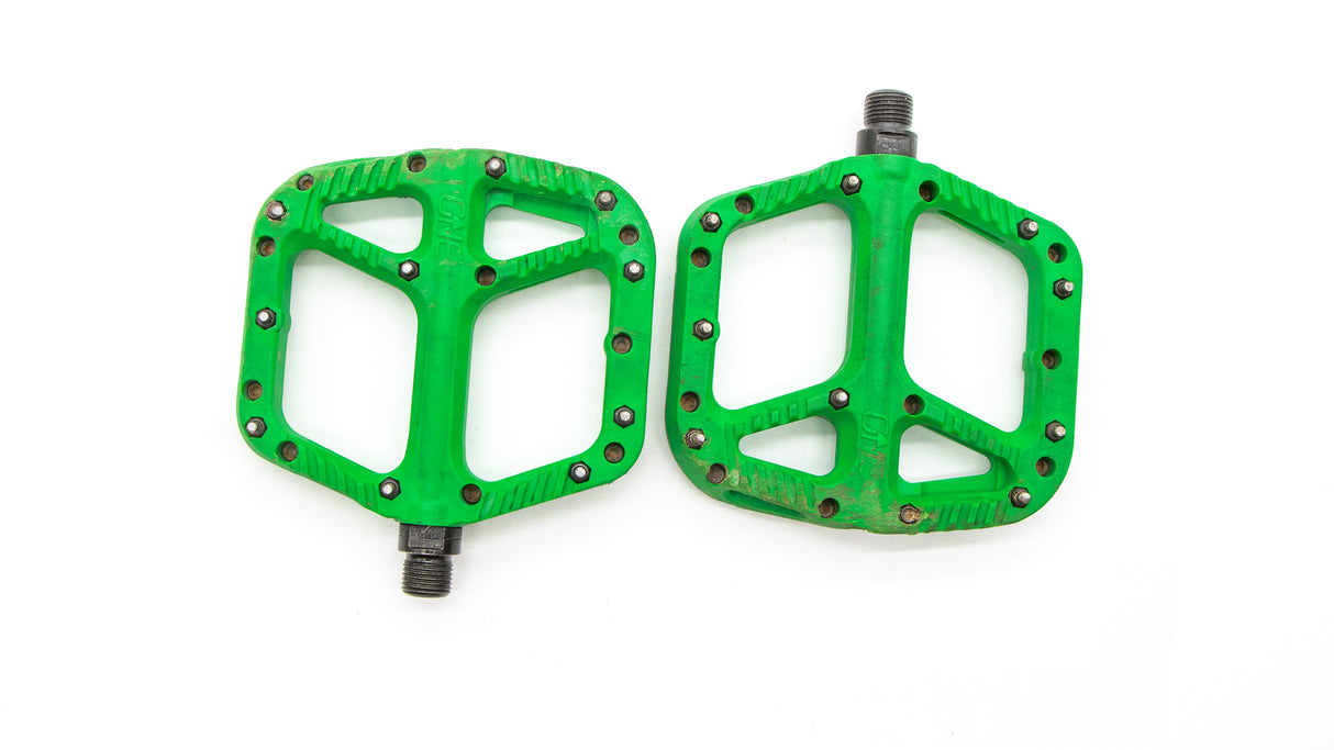 OneUp Components Composite Green MTB Pedals 355g