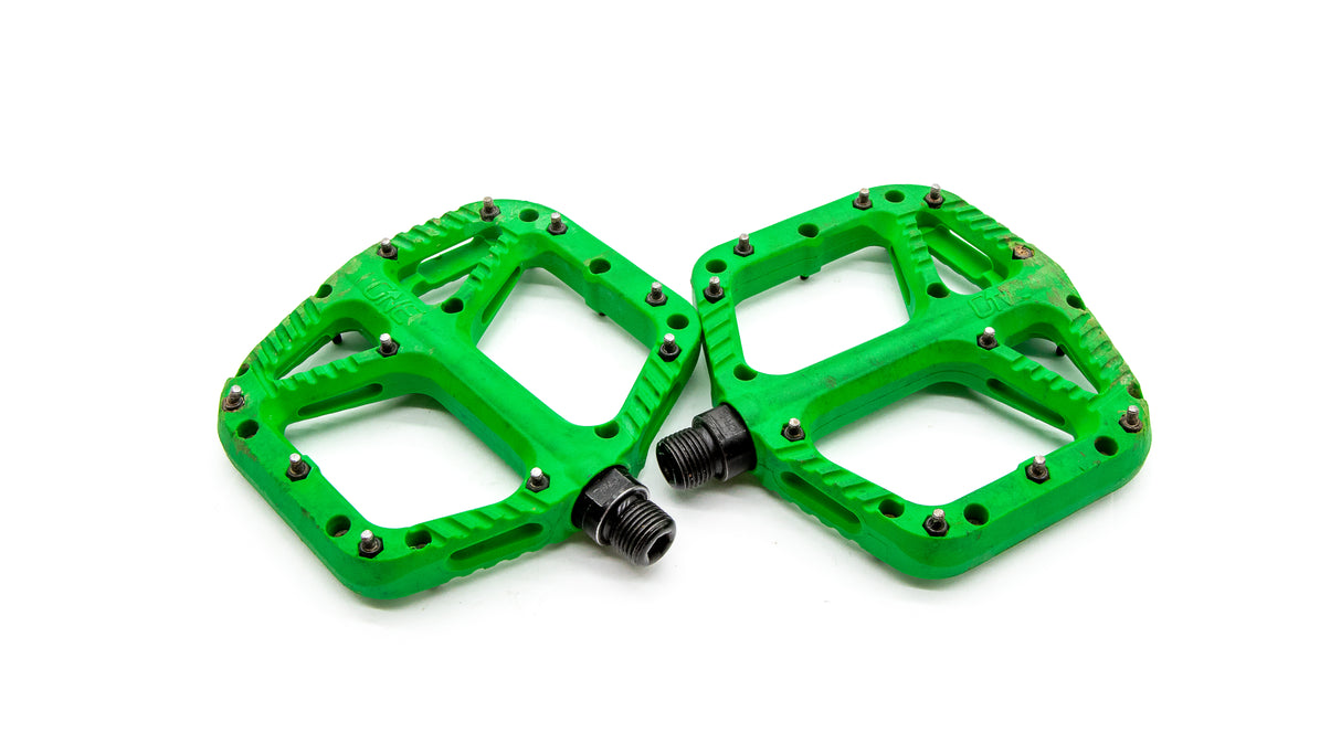 OneUp Components Composite Green MTB Pedals 355g