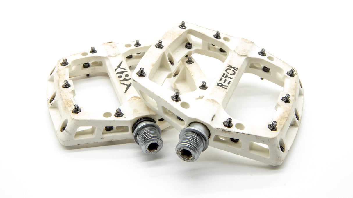 Origin8 Retox Platform White Pedals 361g