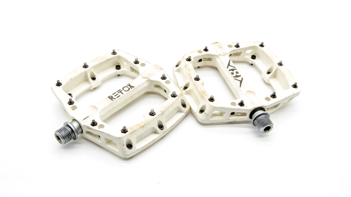 Origin8 Retox Platform White Pedals 361g