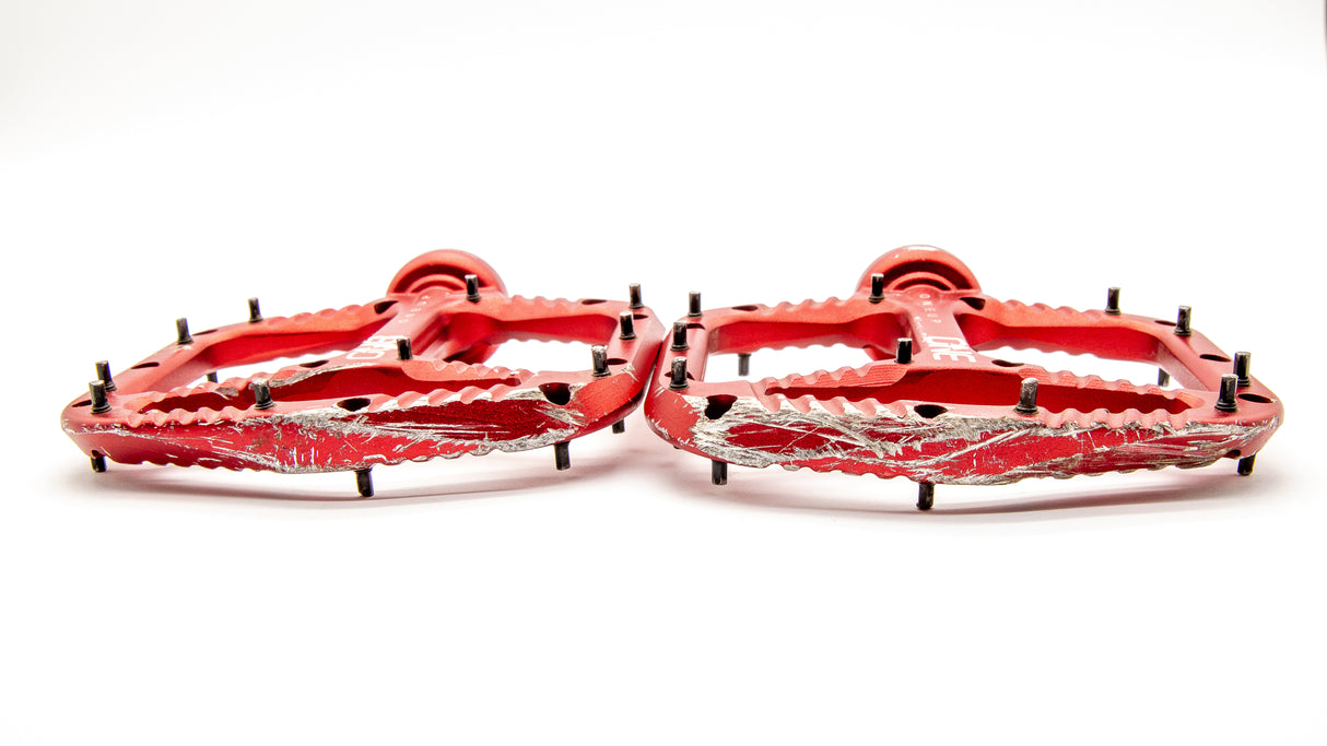 OneUp Aluminum MTB Pedals Red 365g