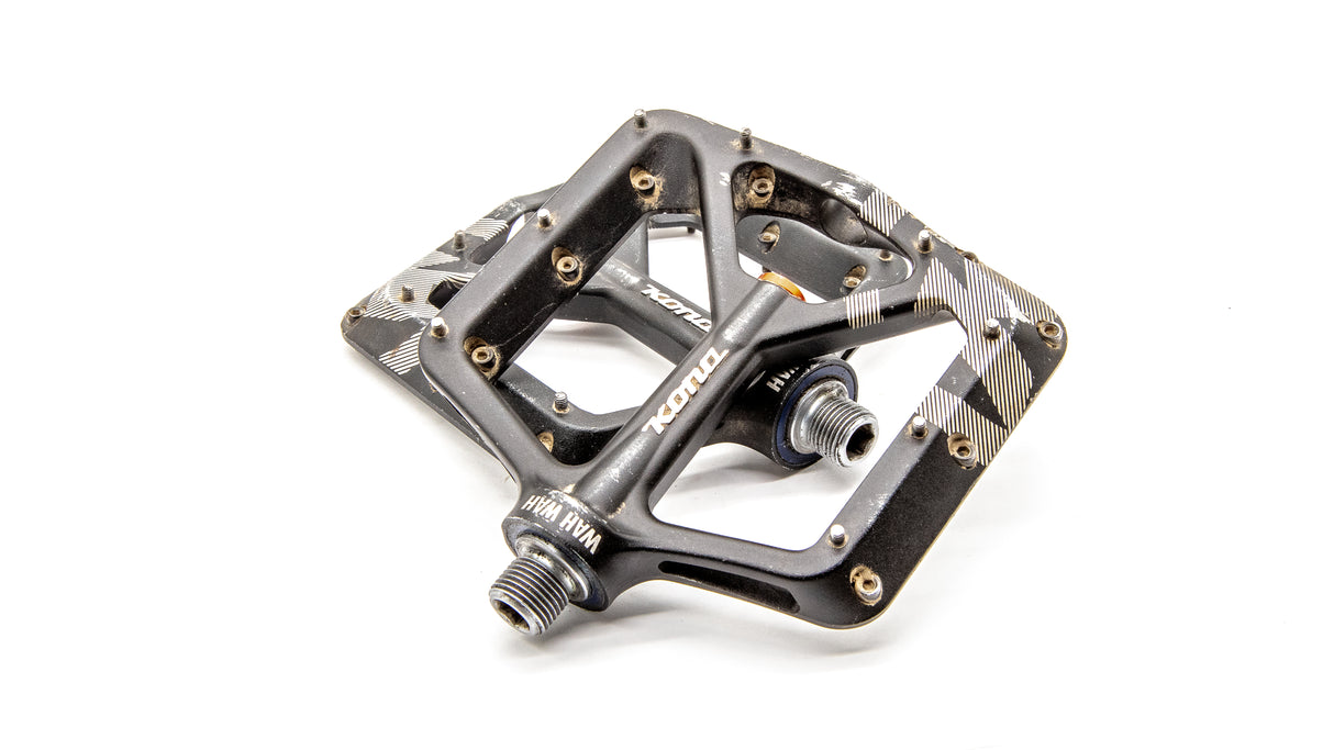 Kona Wah Wah 2 Black Aluminum Flat Pedals 433g