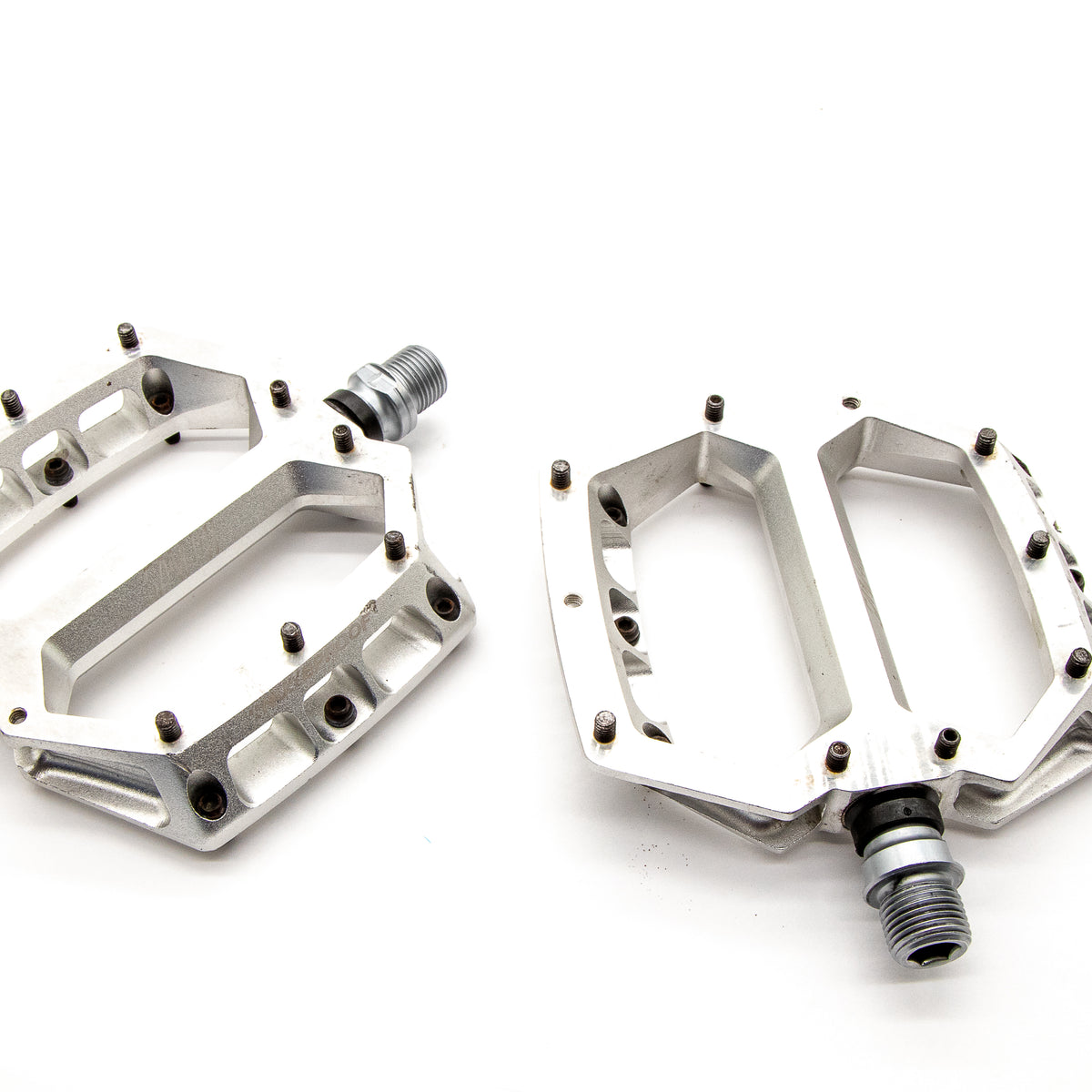 nukeproof horizon pro pedale NukeProof Horizon Pro Sam Hill Enduro Flat MTB Pedal Silver 416g – Cycle Limited