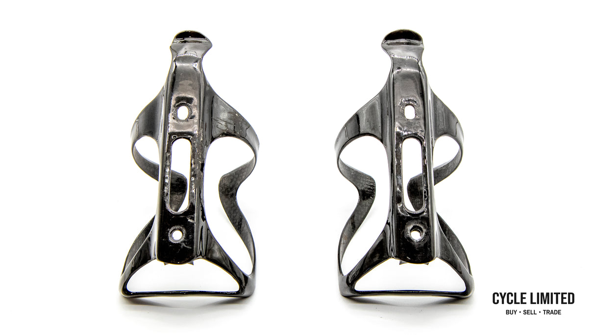 Ultra-Light Full Carbon Fiber Water Bottle Cage Pair 53g