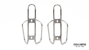 King Cage Stainless Steel Bottle Cage Pair 96g