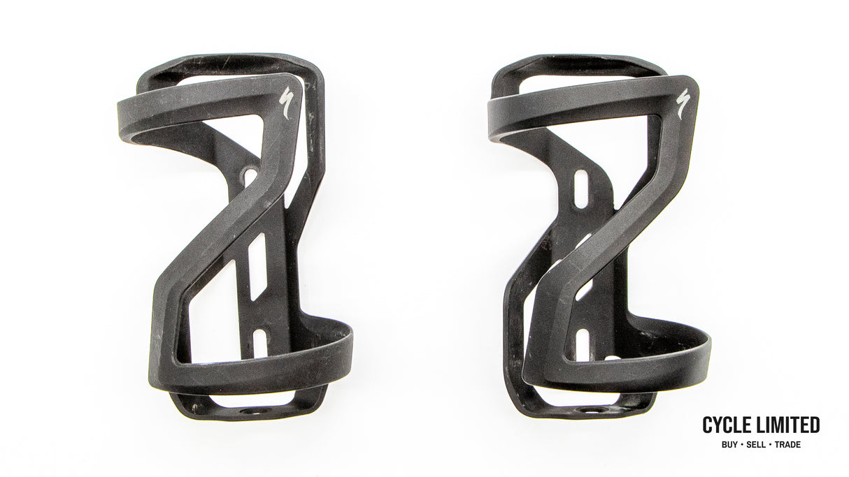 Specialized Zee II Bottle Cage Right Black Matte Pair 82g