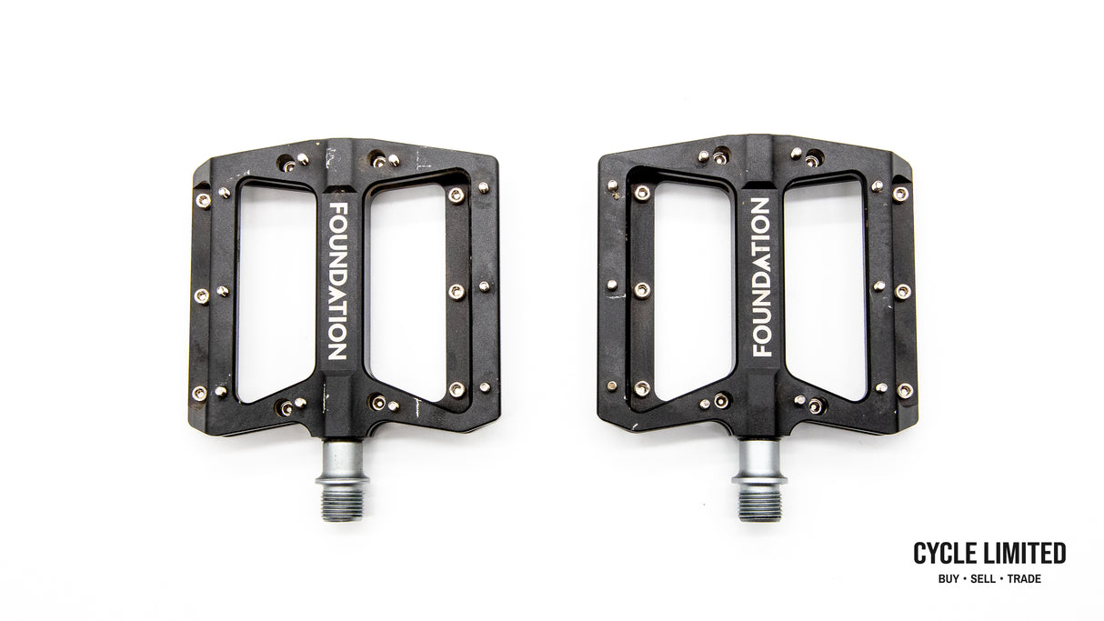Foundation CNC Alloy Flat Pedals 416g