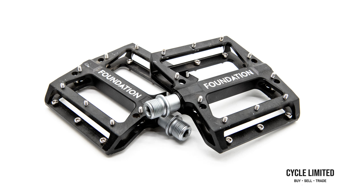 Foundation CNC Alloy Flat Pedals 416g
