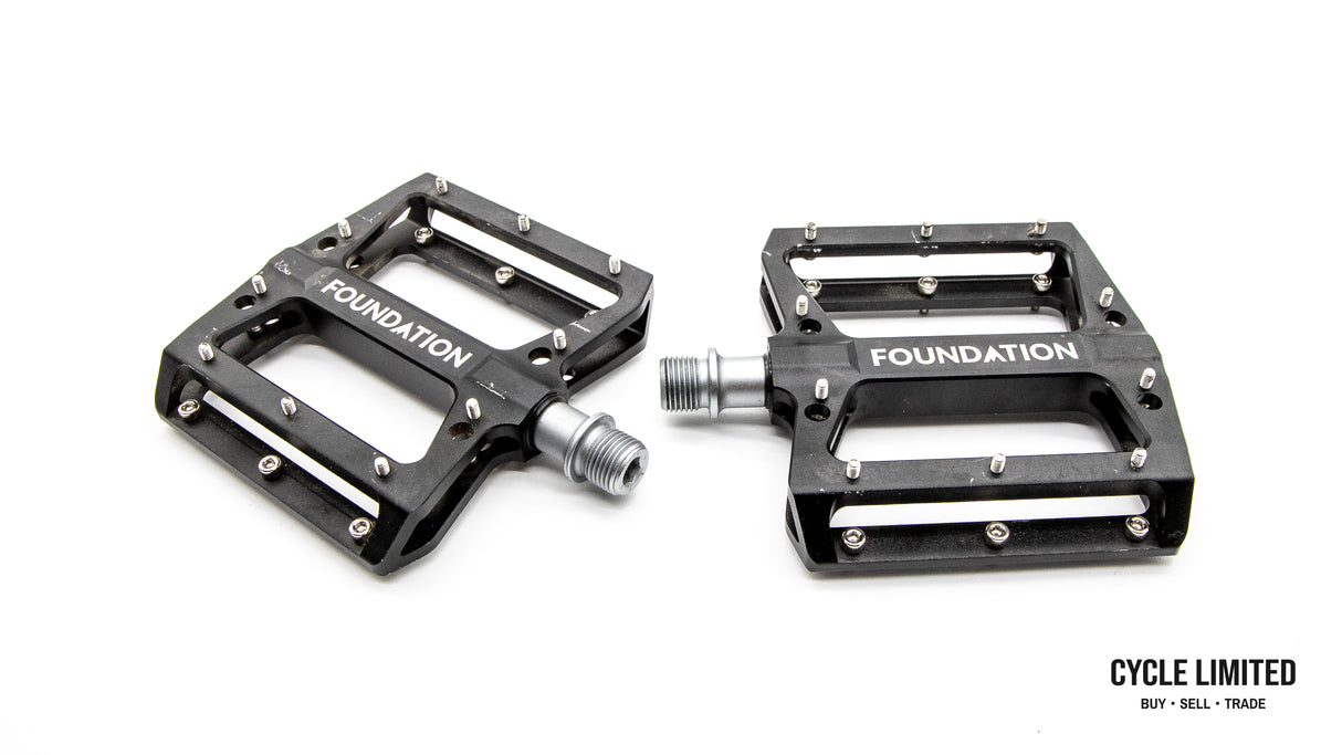 Foundation CNC Alloy Flat Pedals 416g