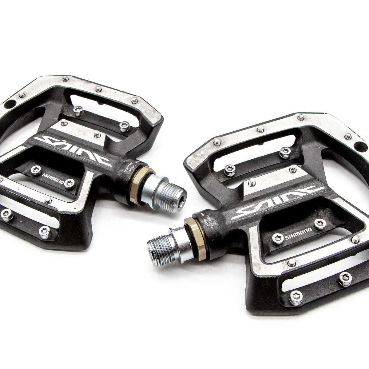 shimano saint pedale pd-mx80 Shimano Saint PD-MX80 Flat Pedals 496g – Cycle Limited