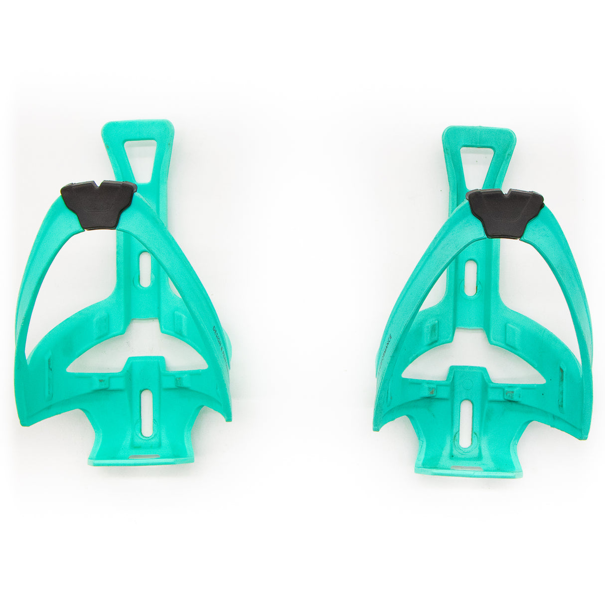 Bianchi Elite Cannibal Water Bottle Cage Celeste Pair 70g