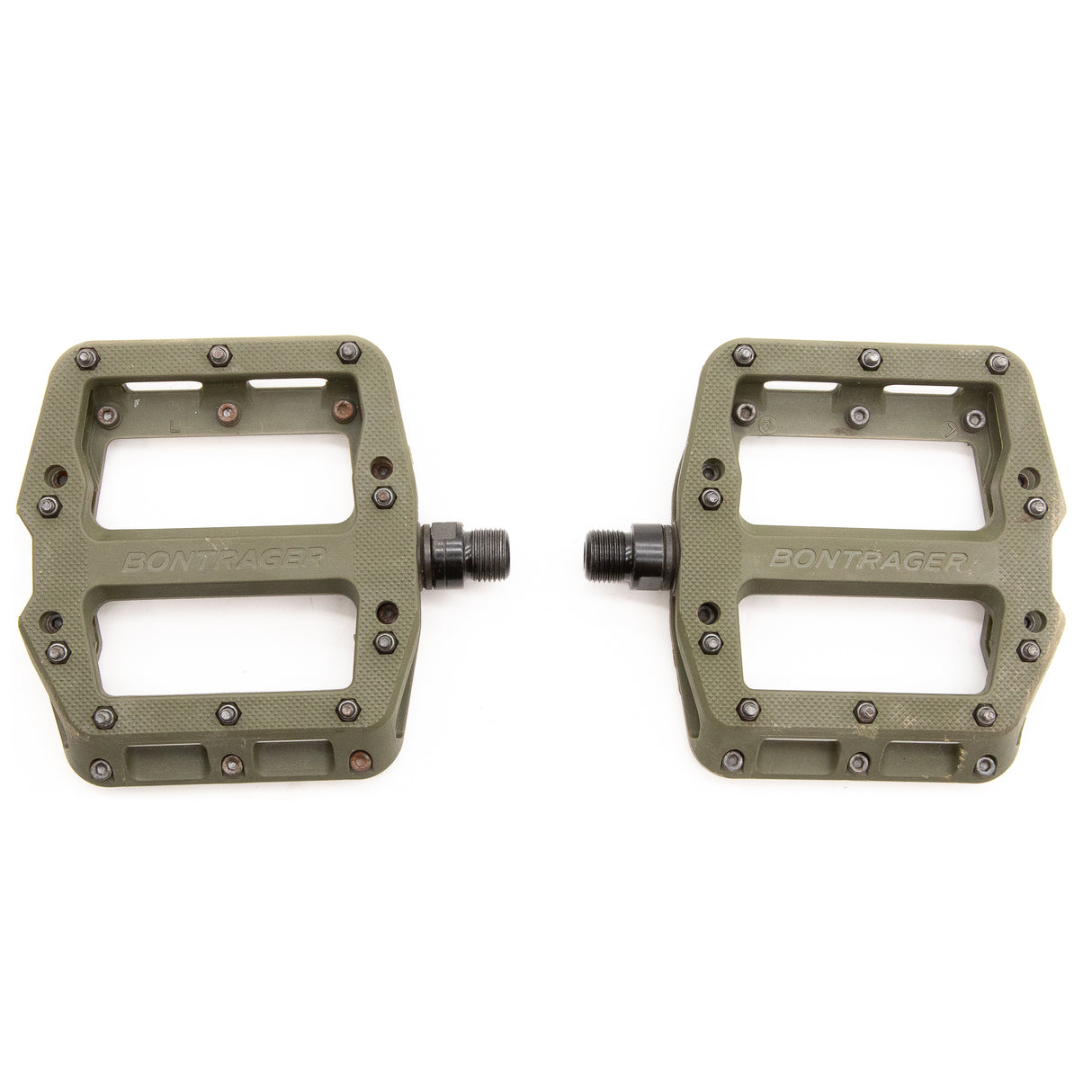 Bontrager Line Elite MTB Flat Pedal Olive Gray 356g