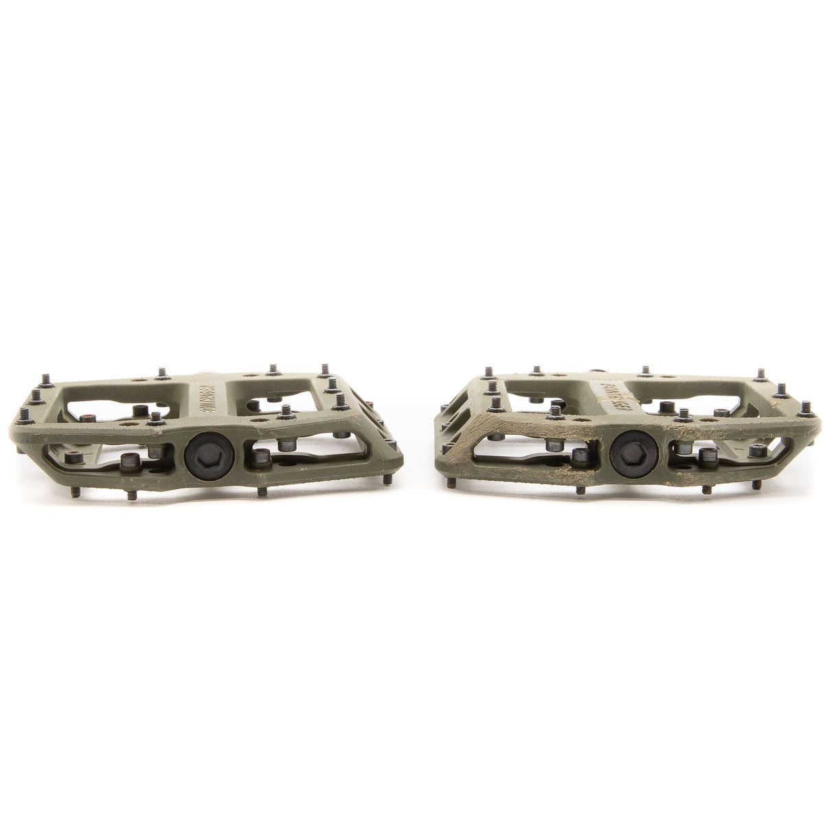 Bontrager Line Elite MTB Flat Pedal Olive Gray 356g