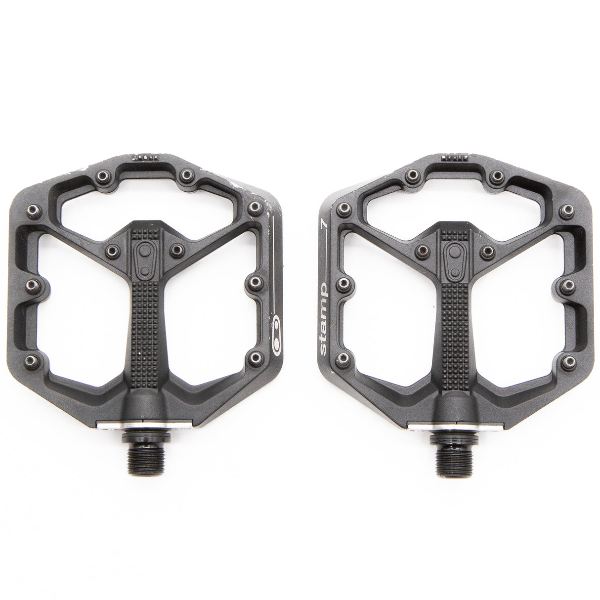 Crank Brothers Stamp 7 Small Black MTB Pedals 352g