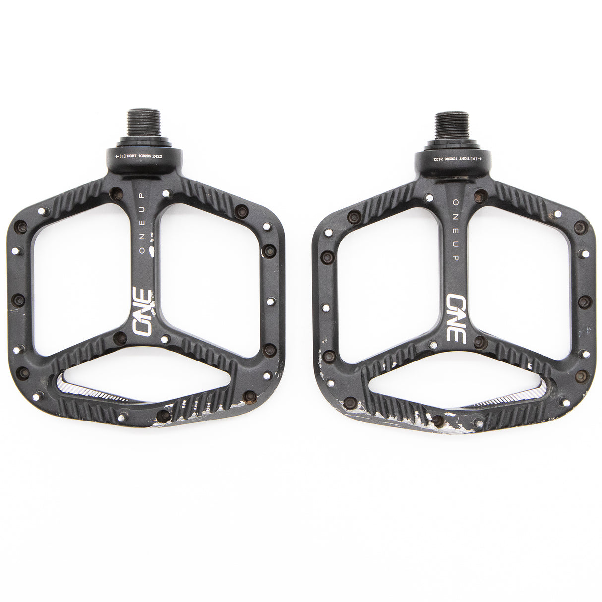 OneUp Components Aluminum Flat Pedals Black 385g