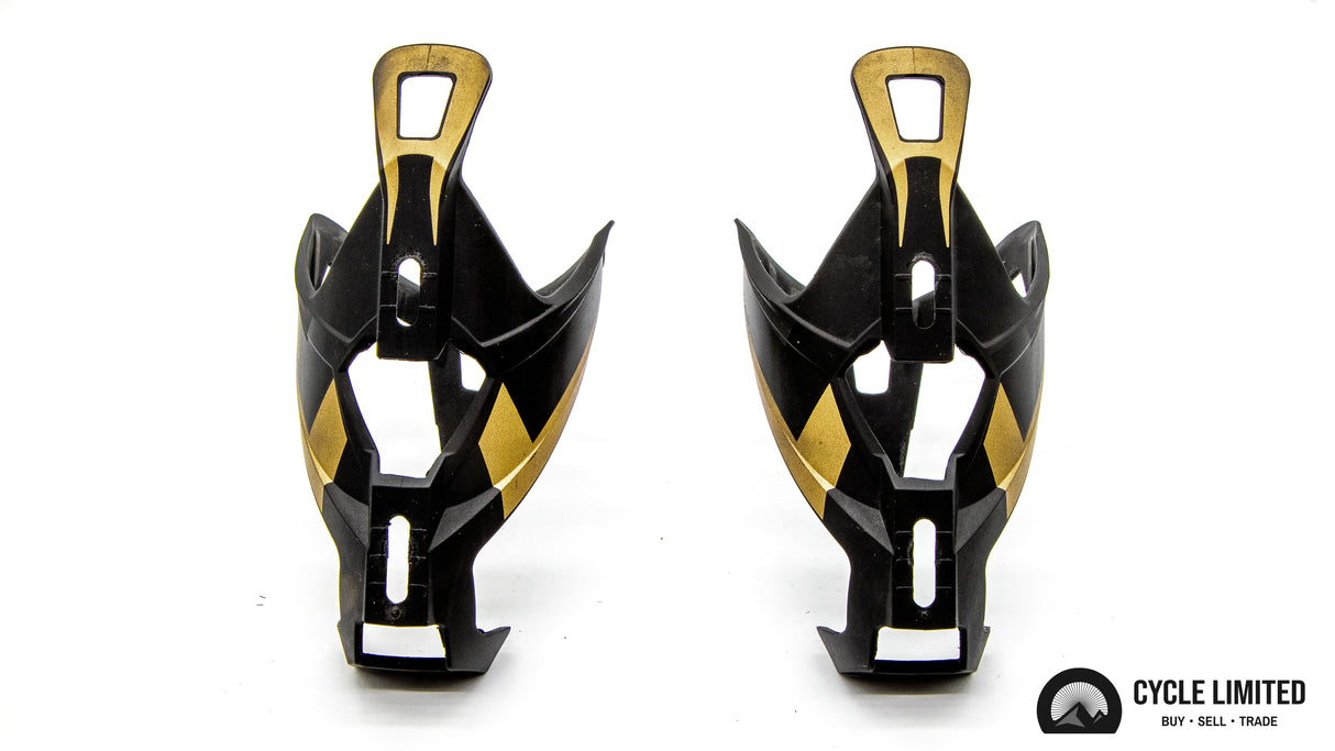 Elite Vico Carbon Bottle Cage Pair Gold 56g