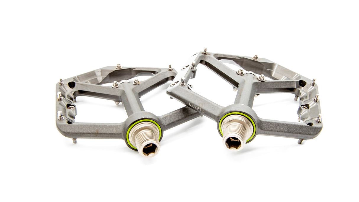 Spank Oozy Reboot MTB Pedals Gun Metal 372g