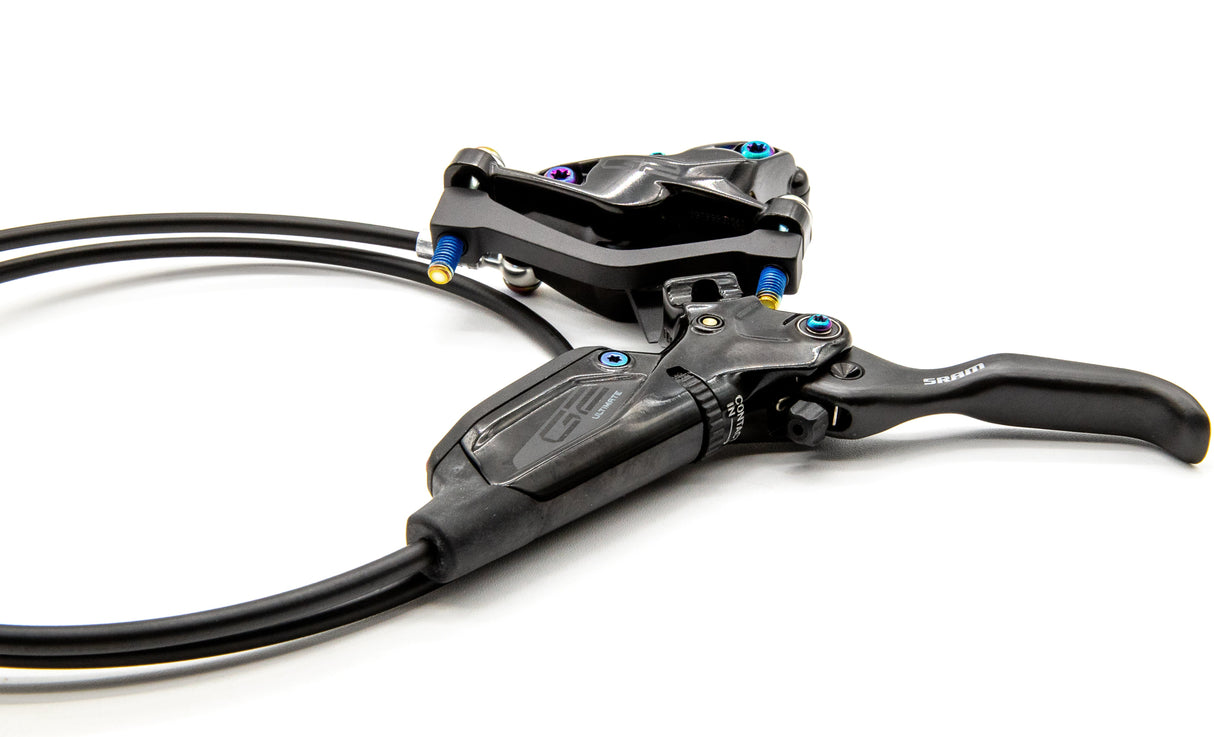 SRAM G2 Ultimate Disc Brake Set Hydraulic (BLACK/RAINBOW)