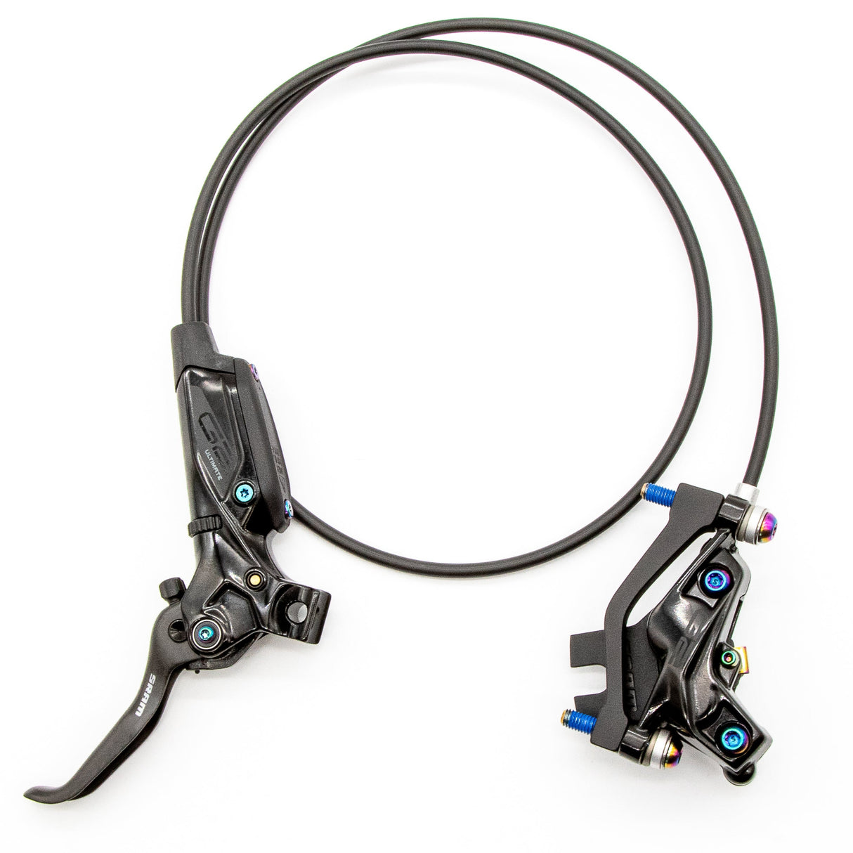 SRAM G2 Ultimate Disc Brake Set Hydraulic (BLACK/RAINBOW)