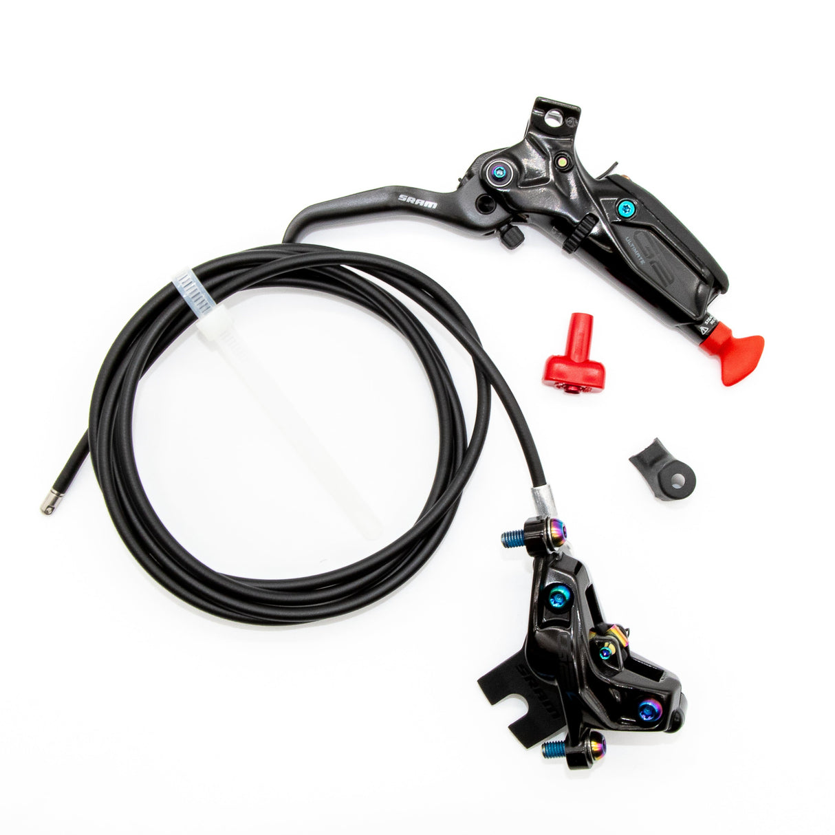 SRAM G2 Ultimate Disc Brake Set Hydraulic (BLACK/RAINBOW)