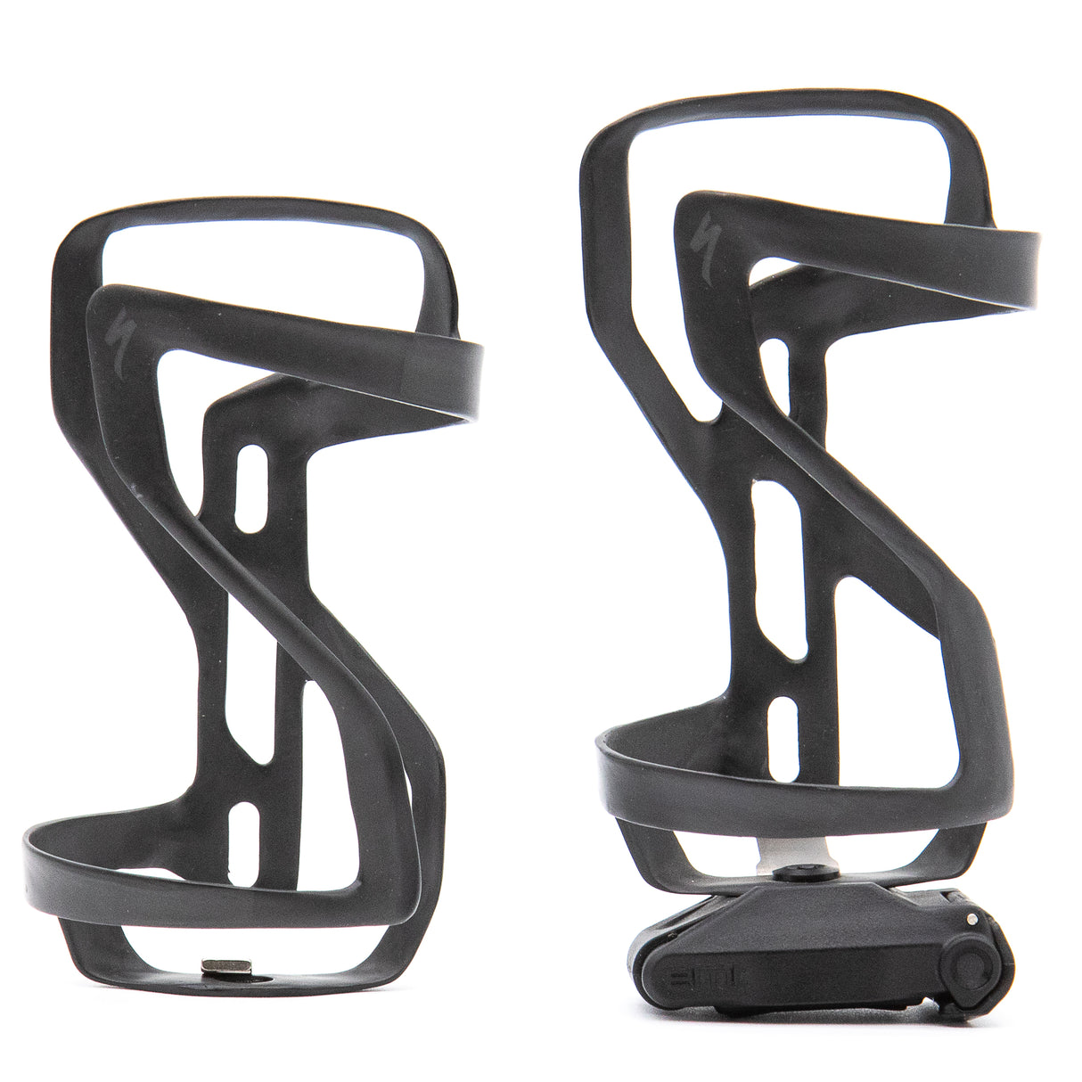 Specialized S-Works Carbon Zee Cages II Matte Carbon Pair With EMT Tool Left 135g