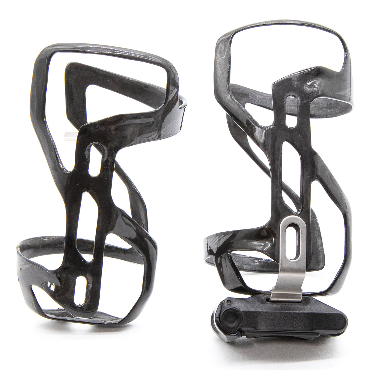 Specialized S-Works Carbon Zee Cages II Carbon/Charcoal Pair With EMT tool Right 132g
