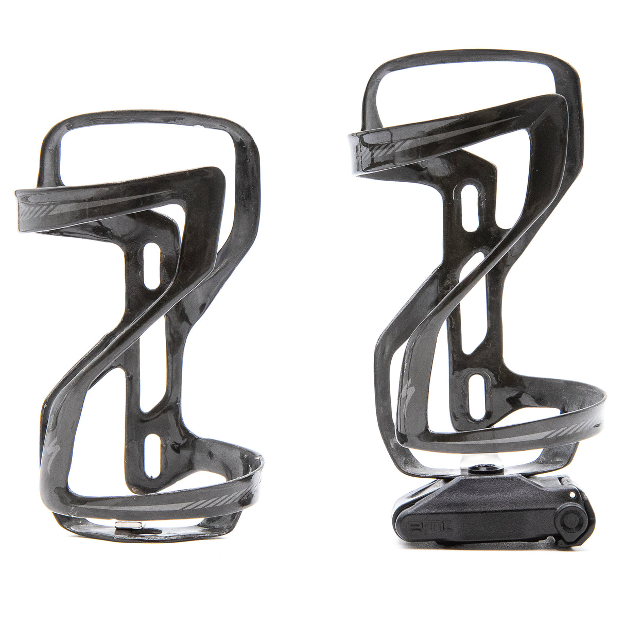 Specialized S-Works Carbon Zee Cages II Carbon/Charcoal Pair With EMT tool Right 132g