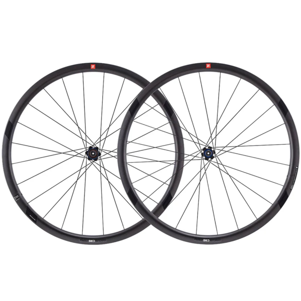 3T Discus C35 Team Stealth Carbon Disc Brake Clincher Wheelset 700c Shimano HG