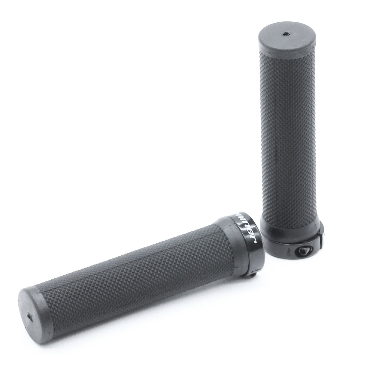 Niner Lock On MTB Grips Black - Plastic