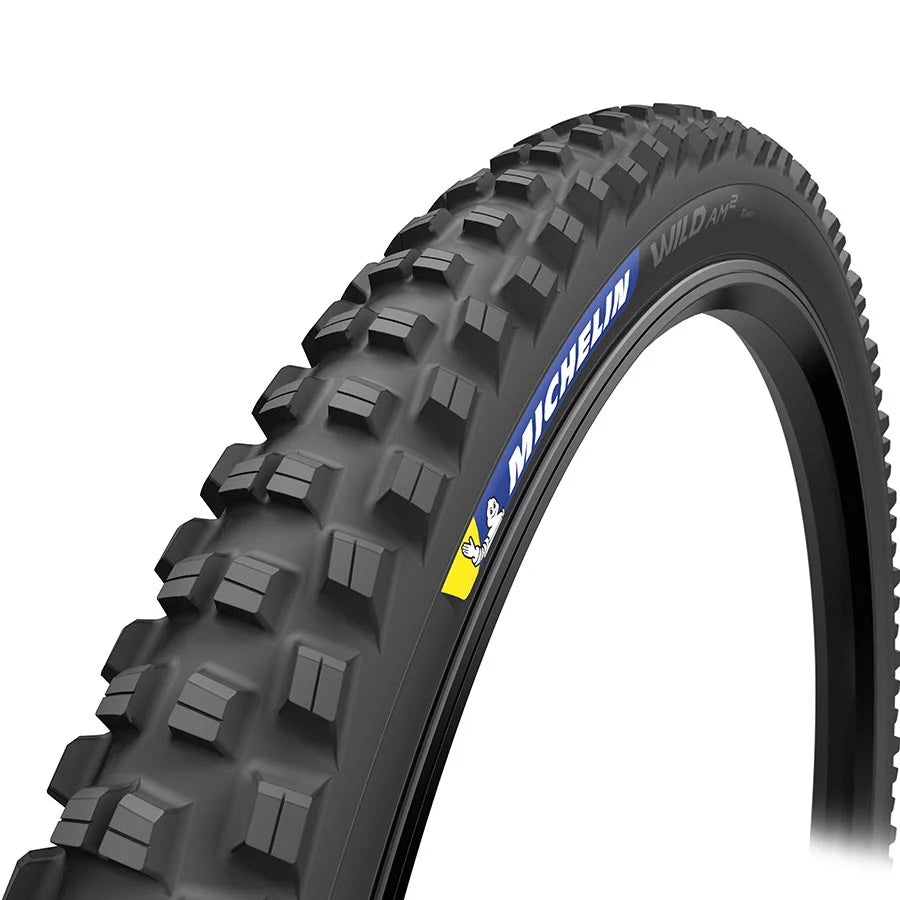 Michelin Wild AM2 Competition Line 29x2.40 MTB Tire – Tubeless Ready, Folding, TS Casing