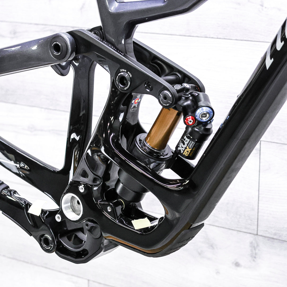 Niner WFO 9 RDO Full Suspension Frame – Fox Float X2 Factory, Fade To Black