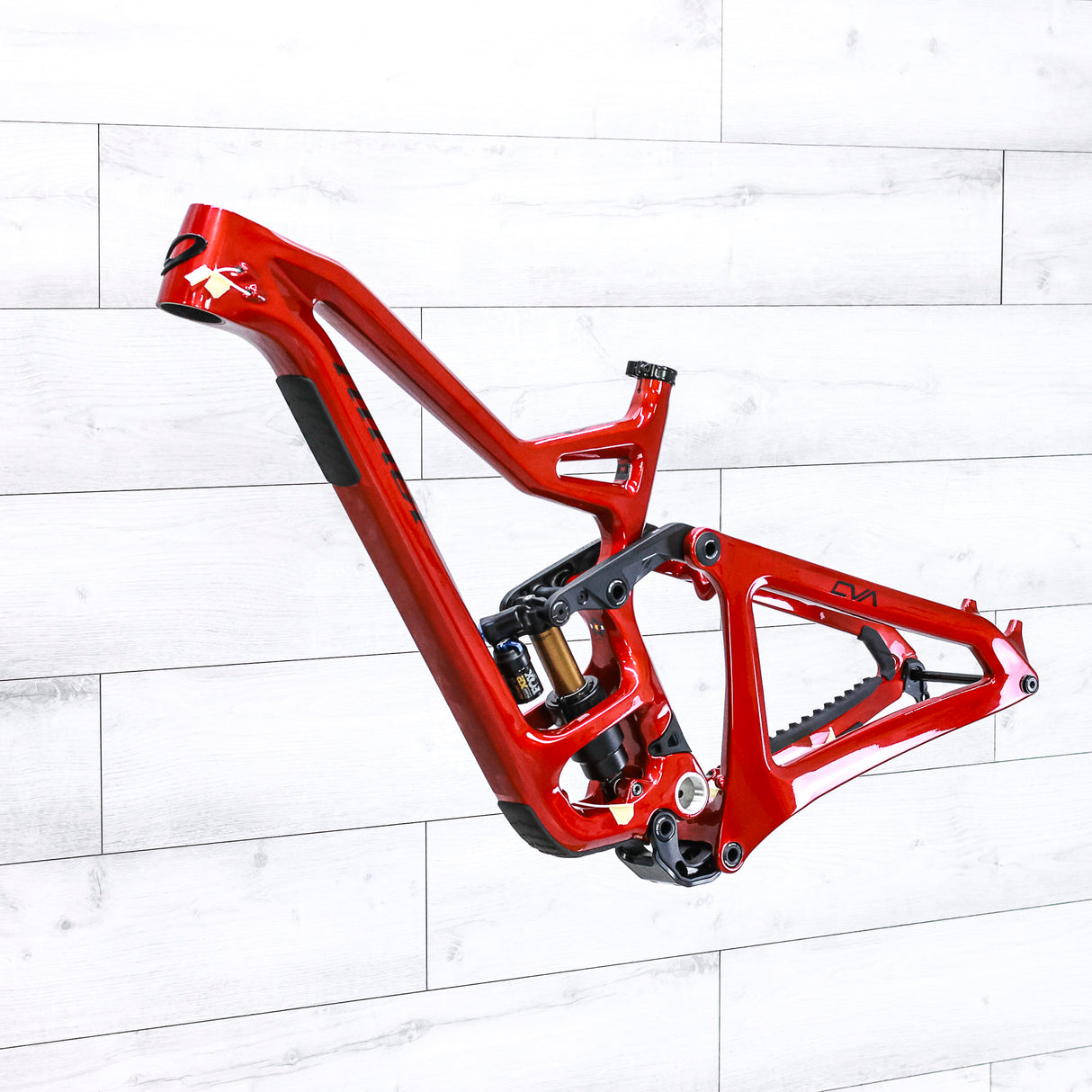 Niner WFO 9 RDO Full Suspension Frame – Fox Float X2 Factory, Hot Tamale Red
