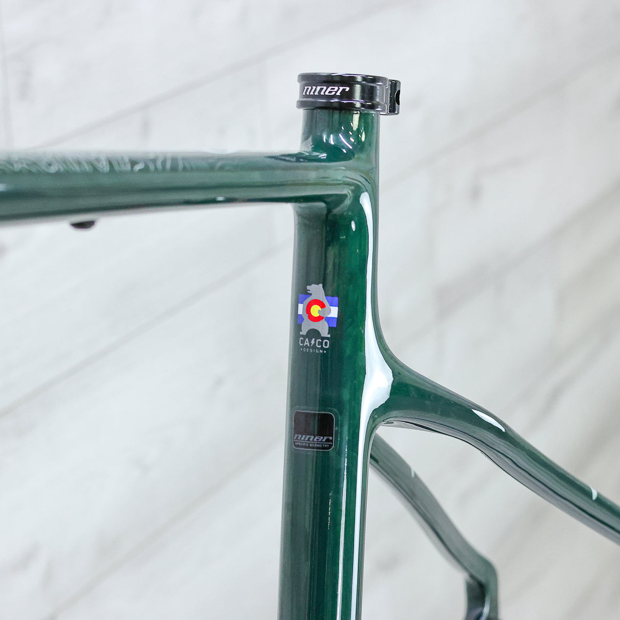 Niner ORE 9 RDO Gravel Bike Frameset - Transparent Green