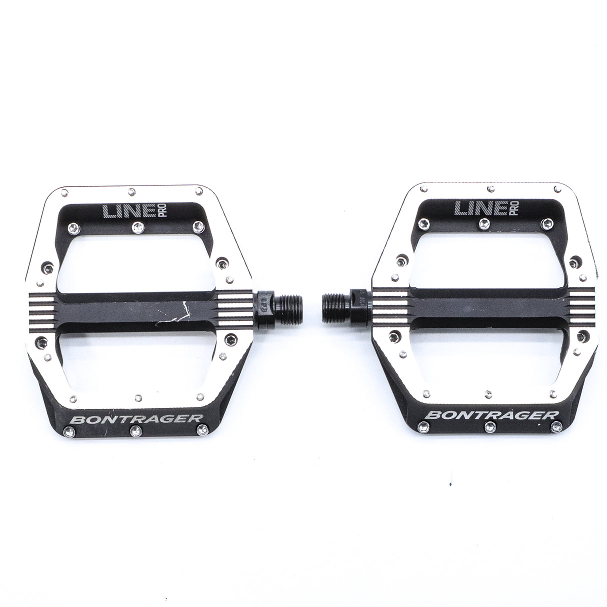 Bontrager Line Pro Platform MTB Bike Pedals - 432g, Black/Silver