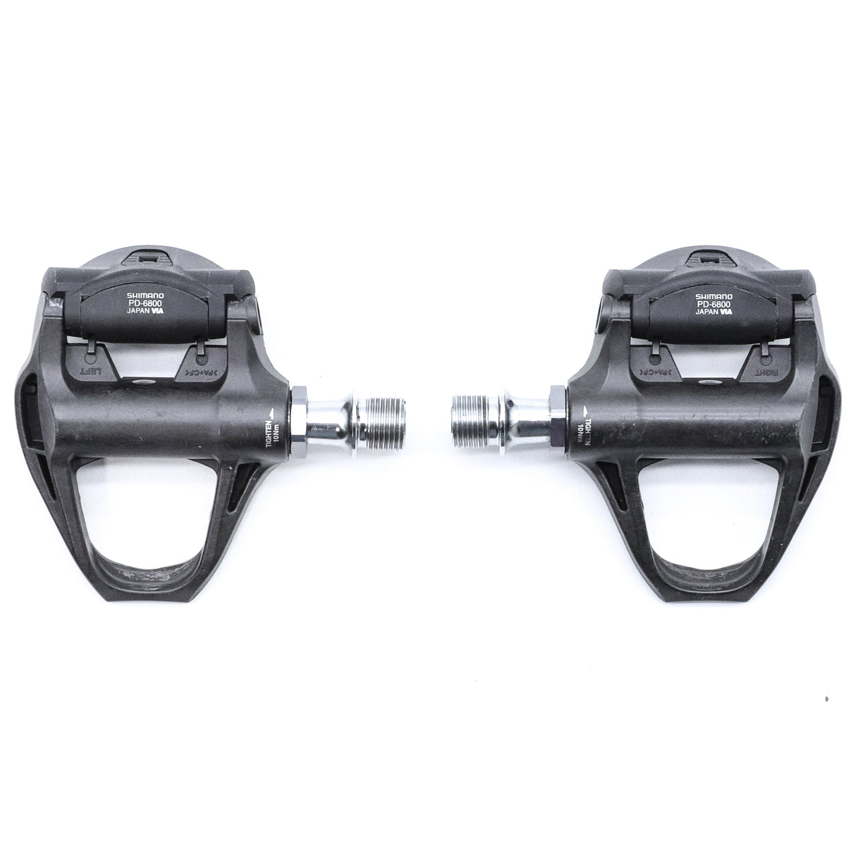 Shimano Ultegra PD-6800 Carbon Road Bike Pedals - 259g, 53mm