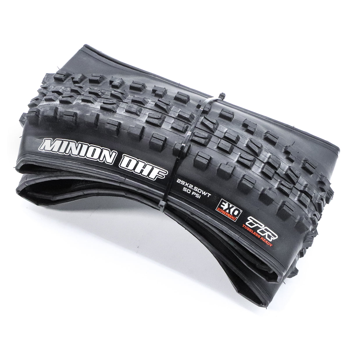 Maxxis Minion DHF 29x2.50WT MTB Tire – Folding, Tubeless Ready (TR), EXO Protection