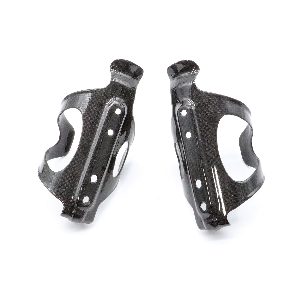 Arundel Sideloader/OtherSideLoader 3K Weave Glossy Carbon Side Load Bottle Cage Pair - 63g