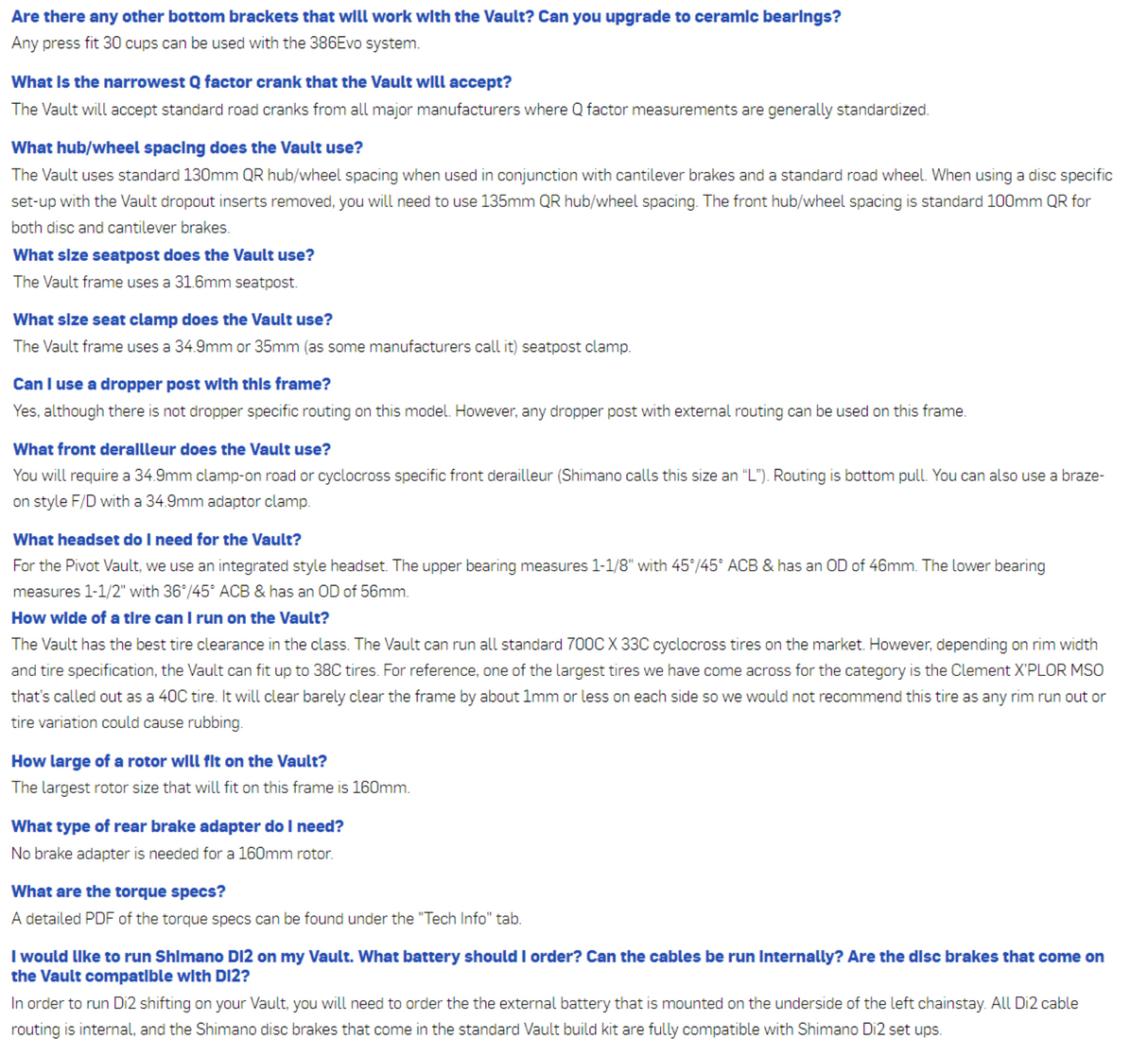 2015 Pivot Vault Gravel Bike - Medium