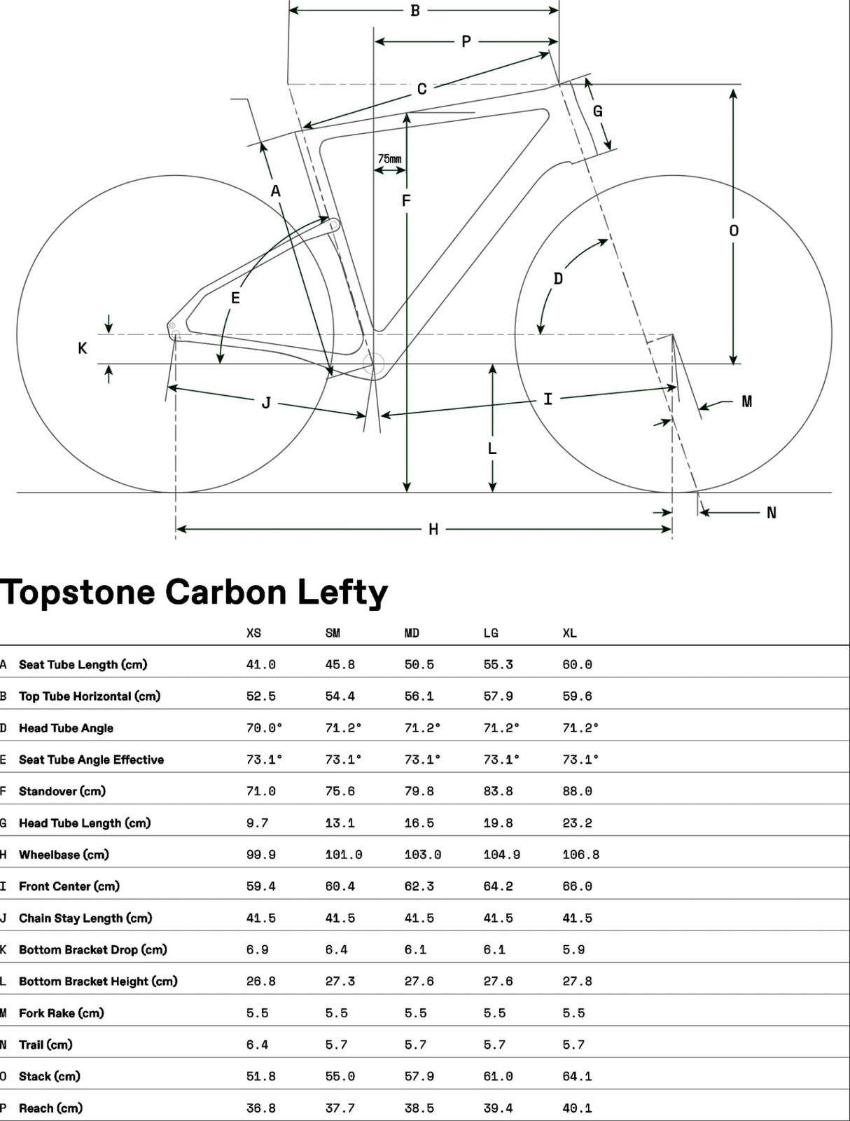 Cannondale Topstone Carbon Lefty 3 Gravel Bike - 2022, Large