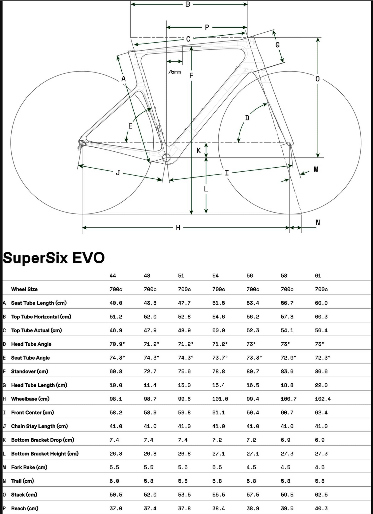 Cannondale SuperSix EVO Hi-MOD Force AXS Road Bike - 2024, 54cm