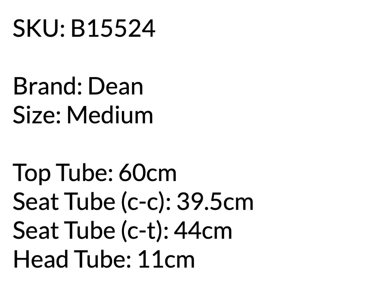 Dean Titanium Hardtail Mountain Bike - 2018, Medium